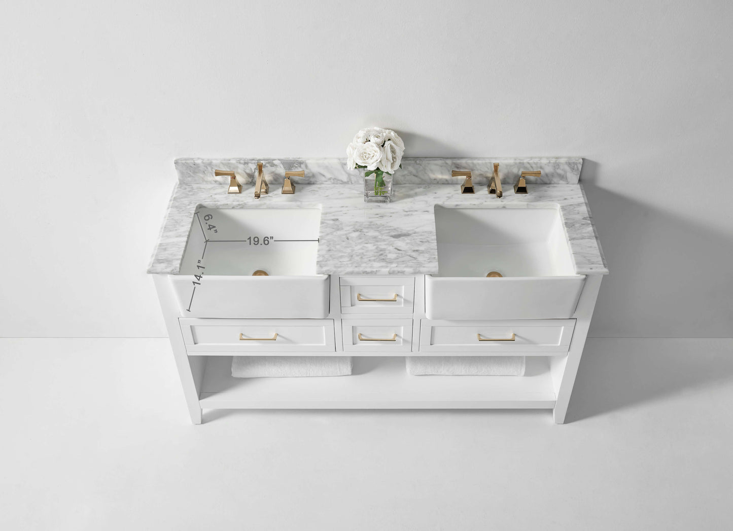 Hayley 60" Bath Vanity Set