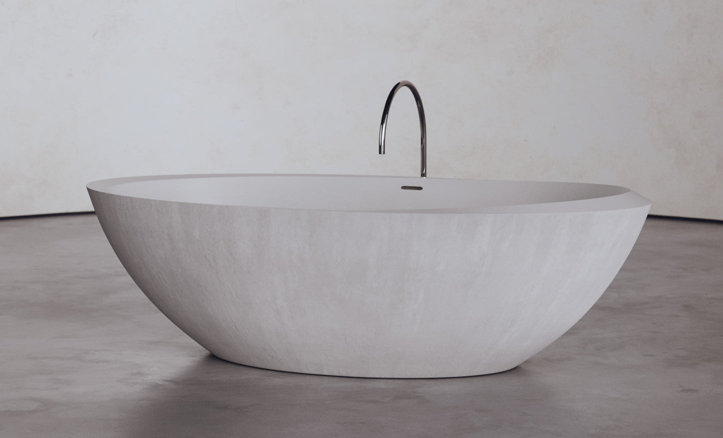Freestanding Oval bathtub