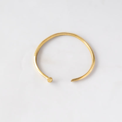 Bent Nail Brass Cuff Bracelet | Doa