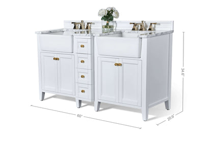Adeline 60" Bath Vanity Set