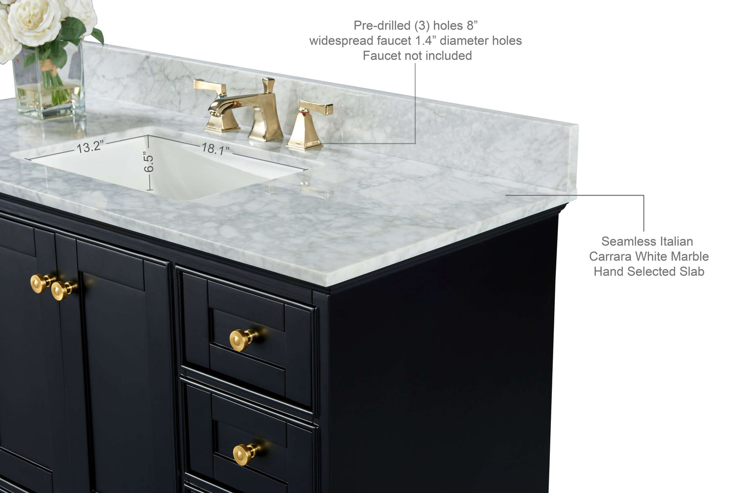 Audrey 48" Bath Vanity Set