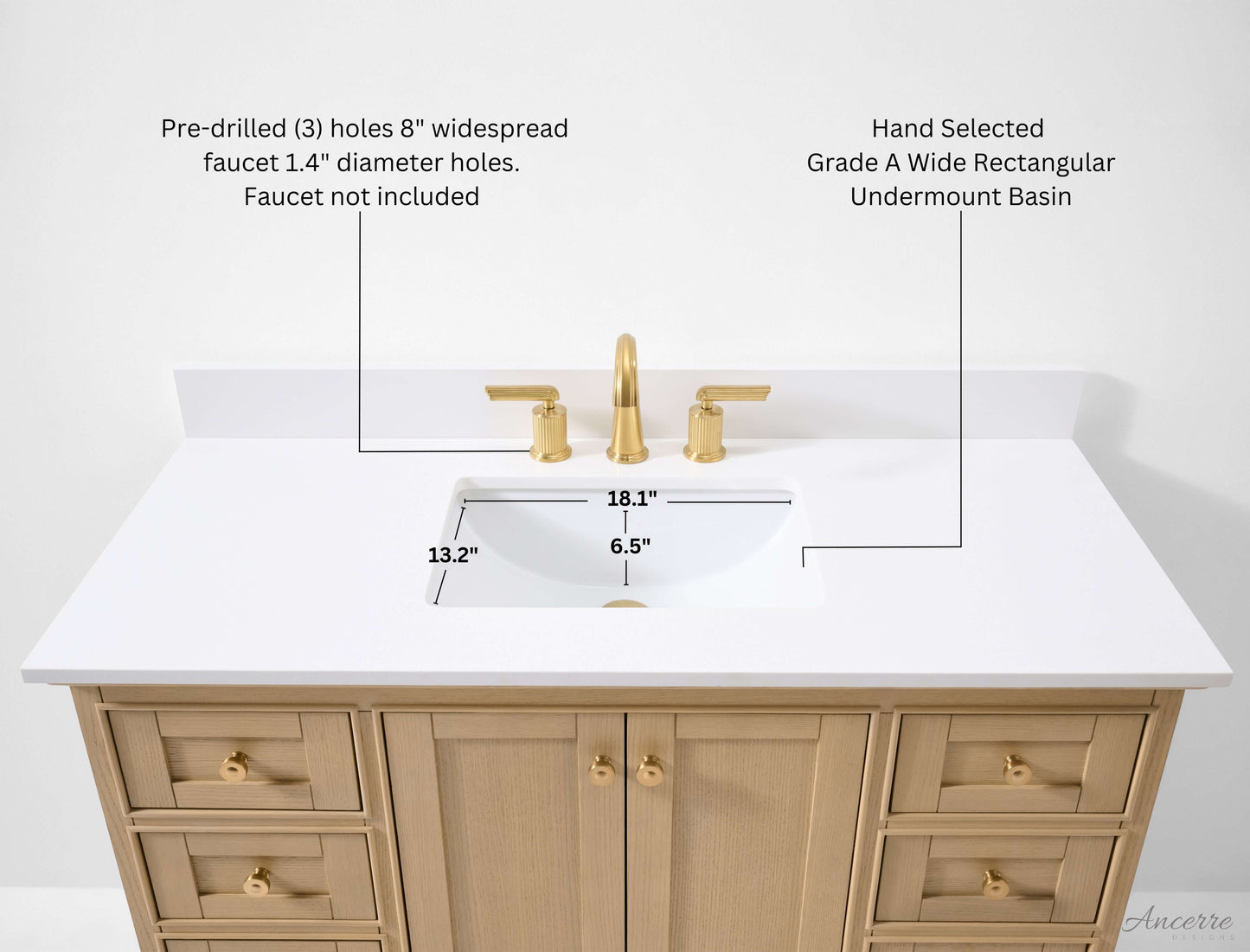 Audrey 48" Bath Vanity Set