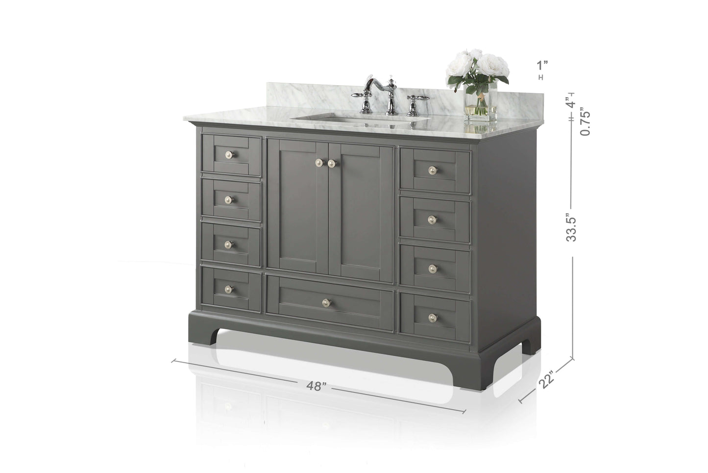 Audrey 48" Bath Vanity Set