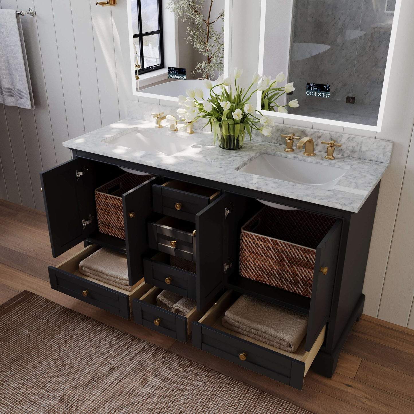 Audrey 60" Bath Vanity Set
