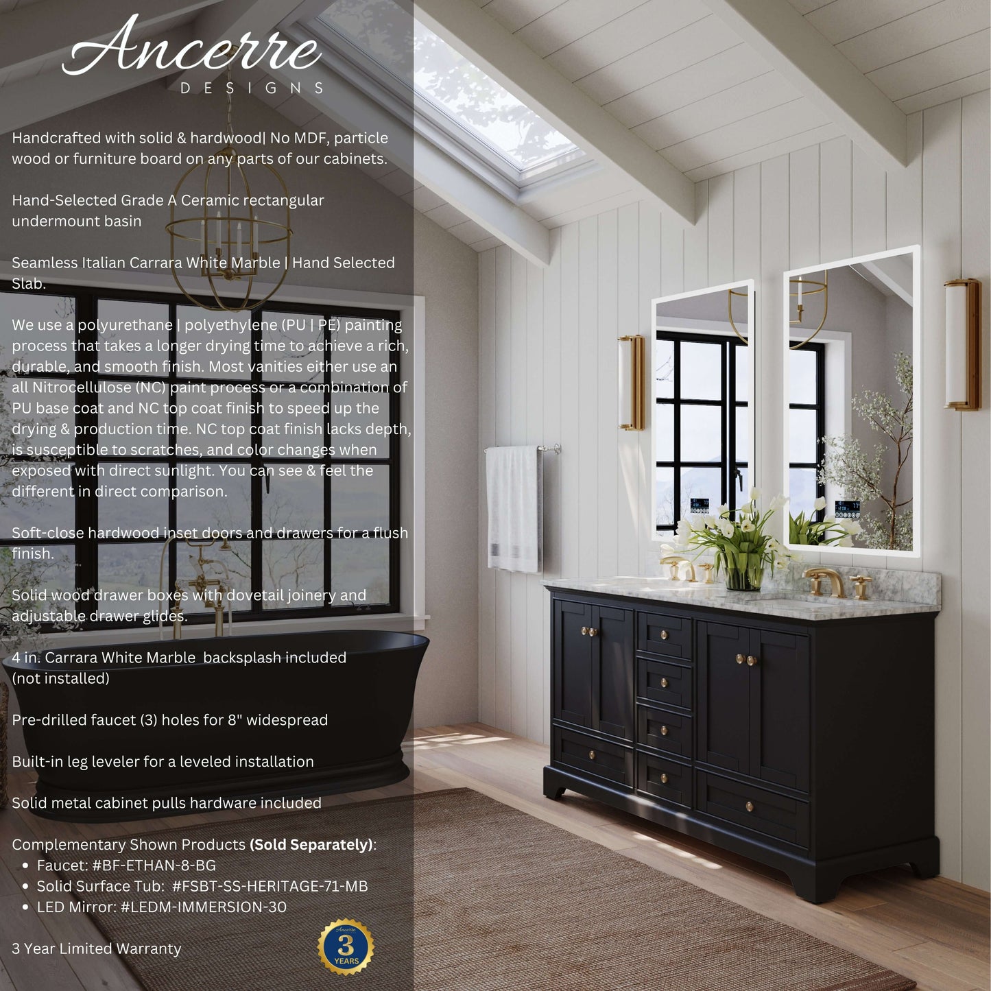 Audrey 48" Bath Vanity Set