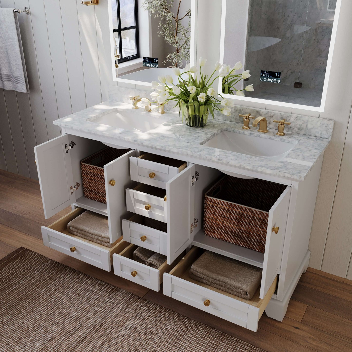Audrey 60" Bath Vanity Set