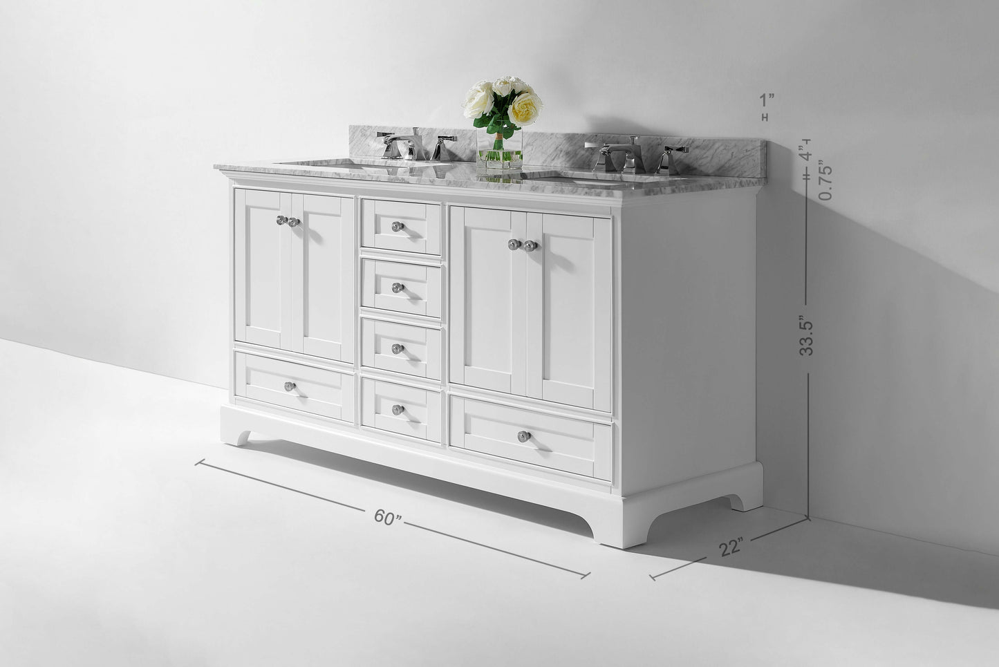 Audrey 60" Bath Vanity Set