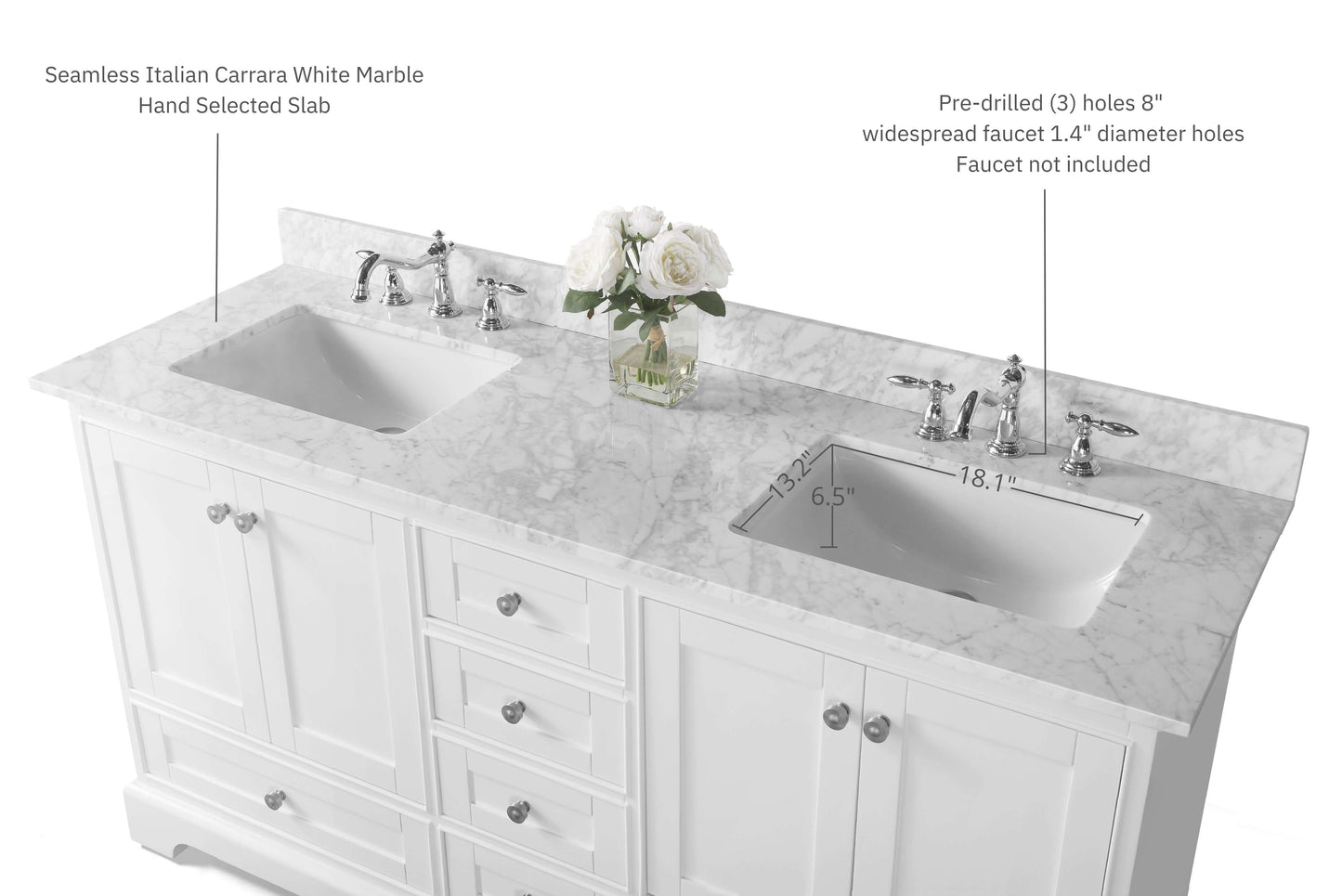 Audrey 48" Bath Vanity Set