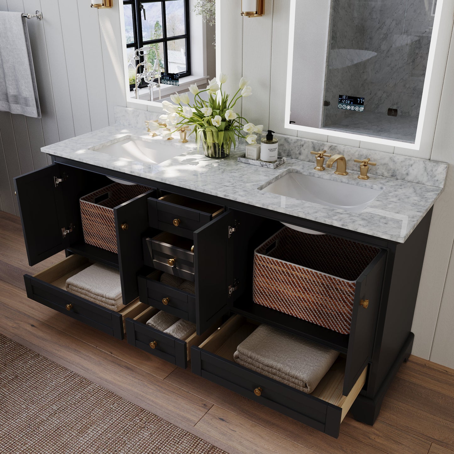 Audrey 66" Bath Vanity Set