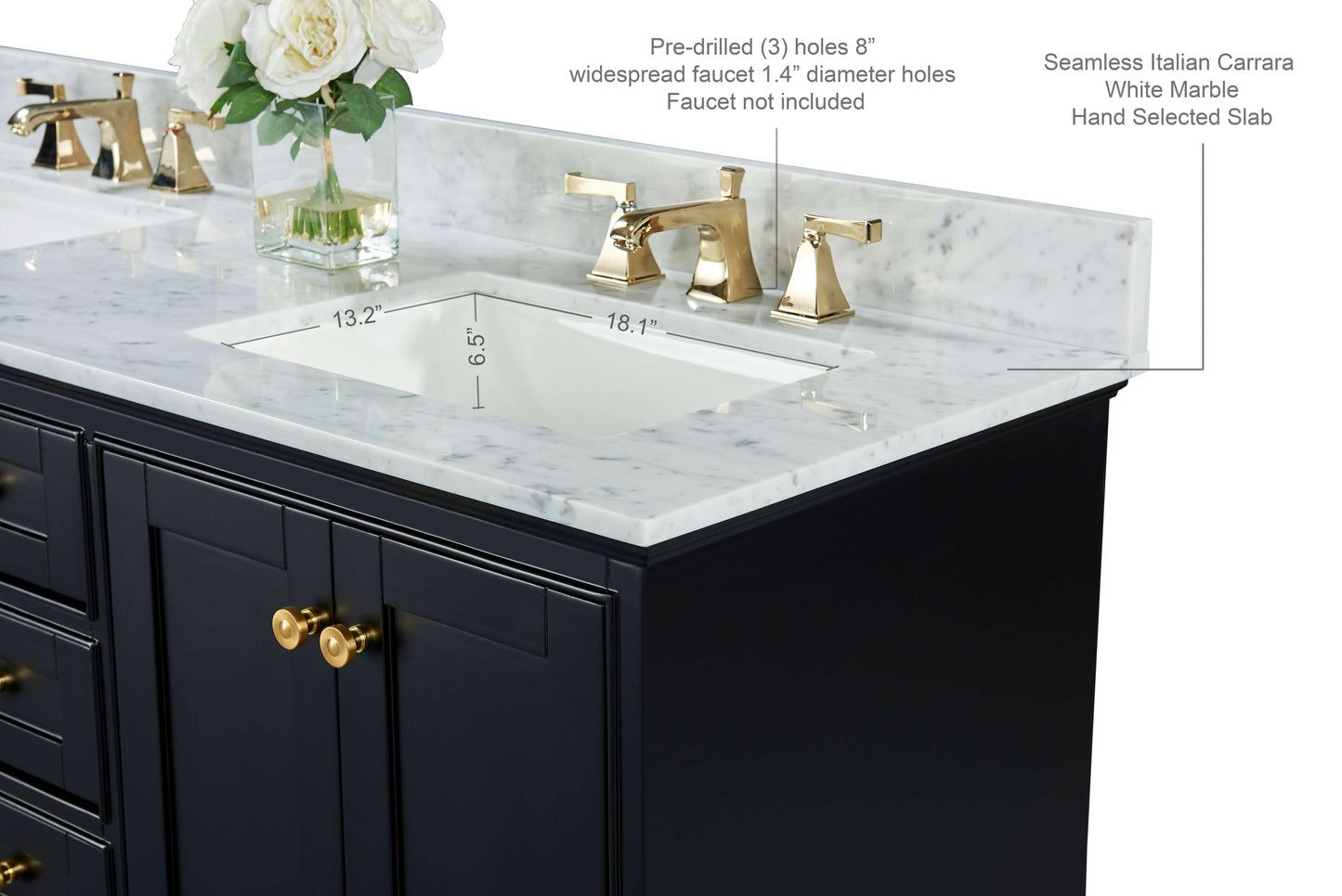 Audrey 72" Bath Vanity Set