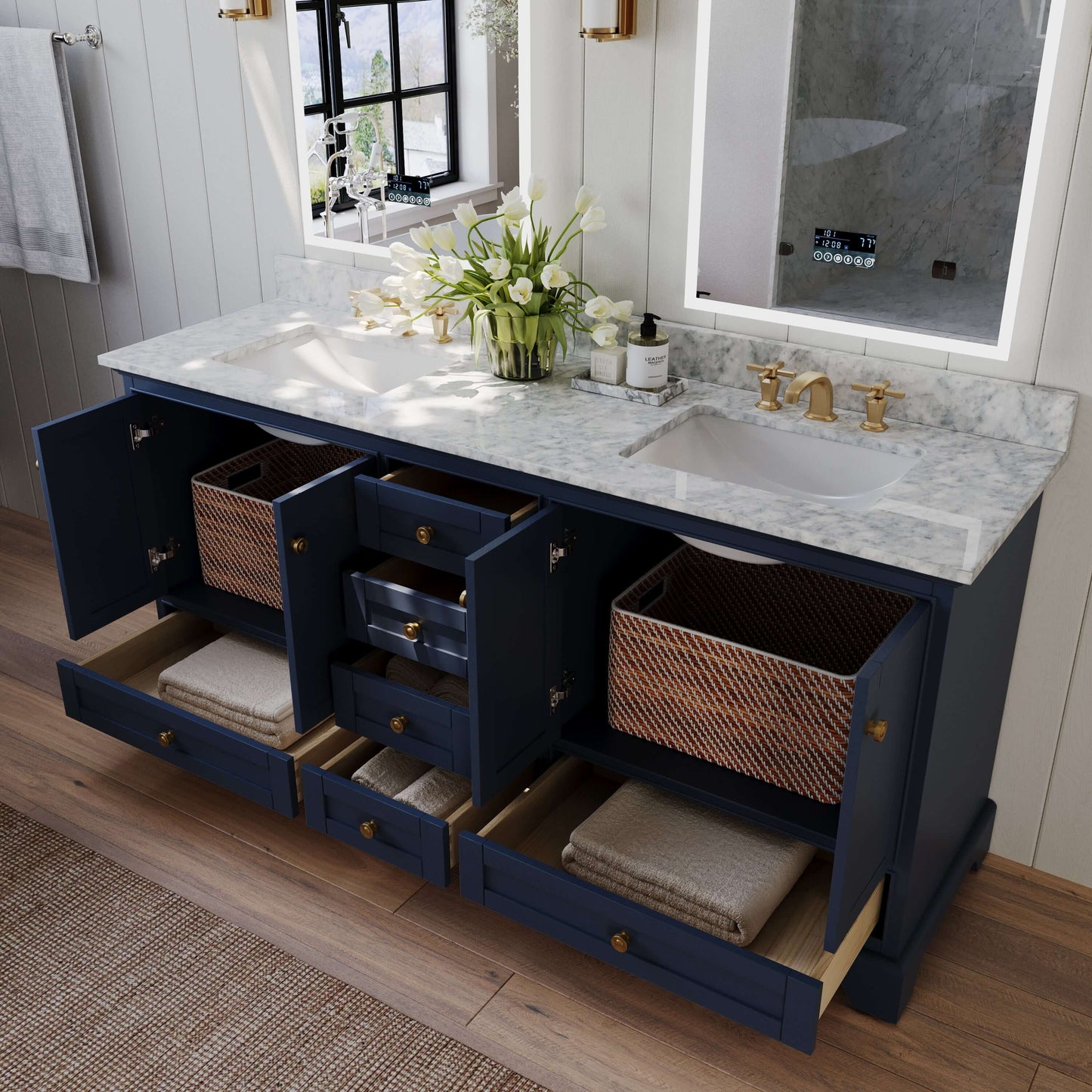 Audrey 72" Bath Vanity Set