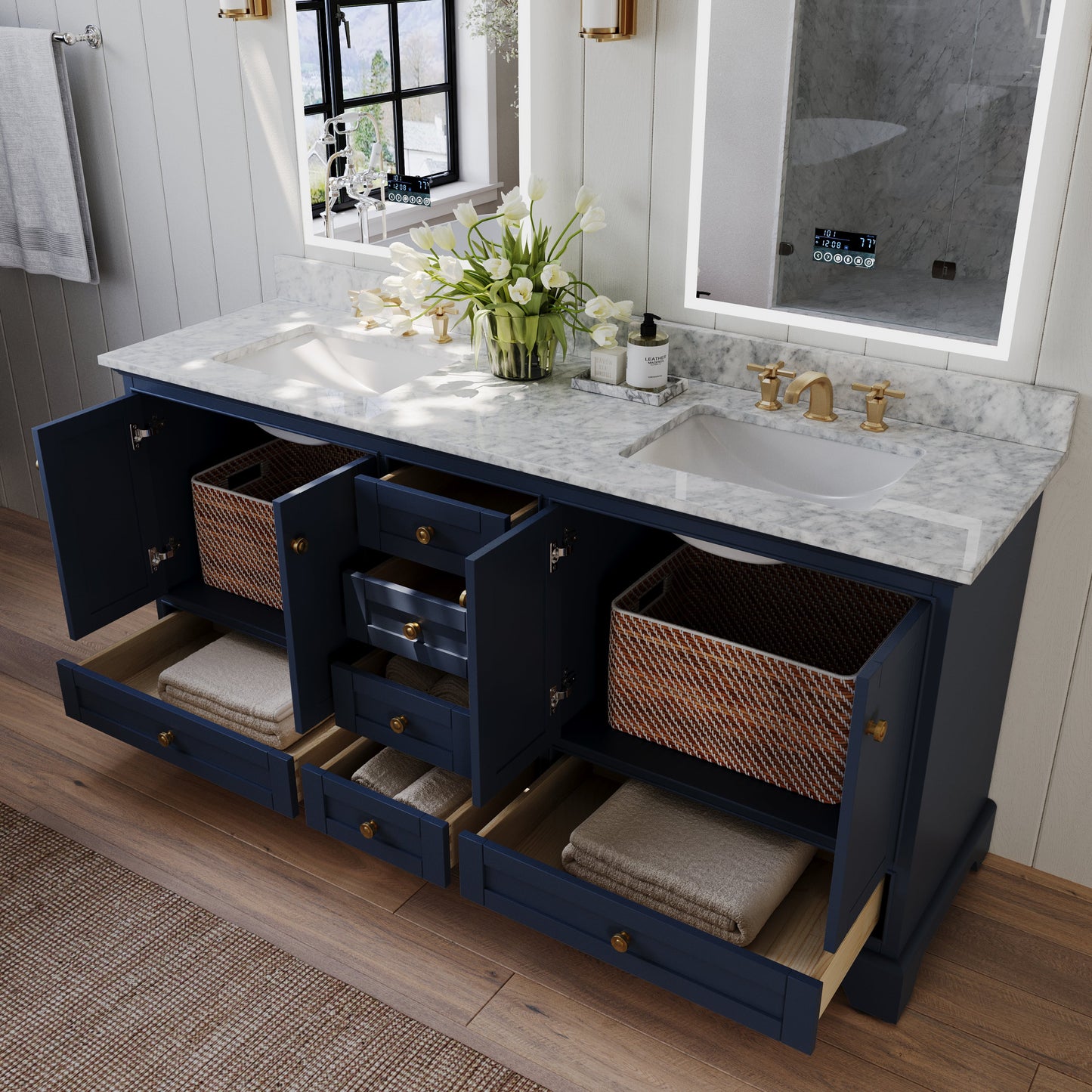 Audrey 66" Bath Vanity Set