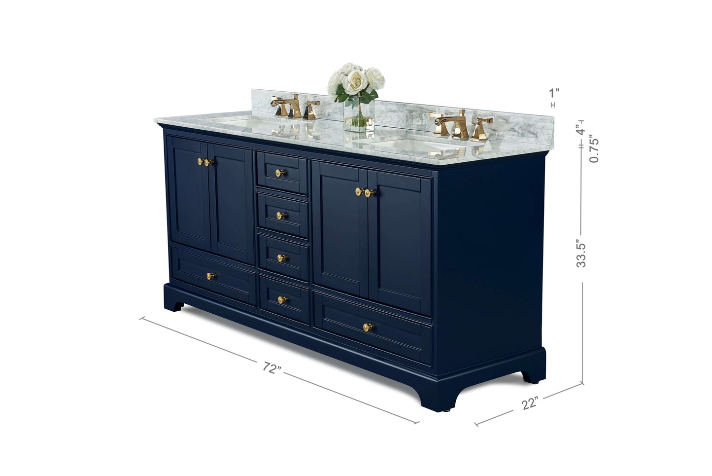Audrey 48" Bath Vanity Set