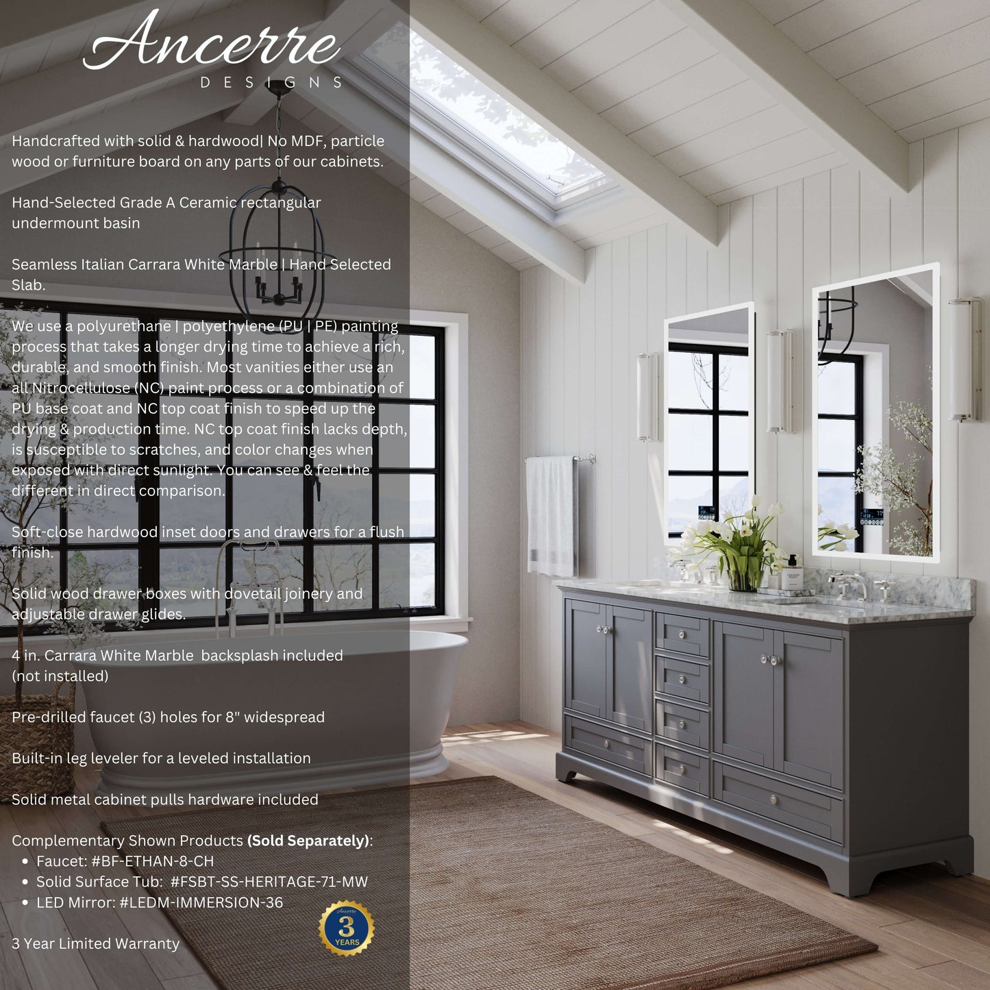 Audrey 48" Bath Vanity Set
