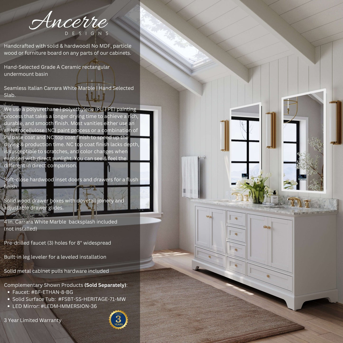 Audrey 48" Bath Vanity Set