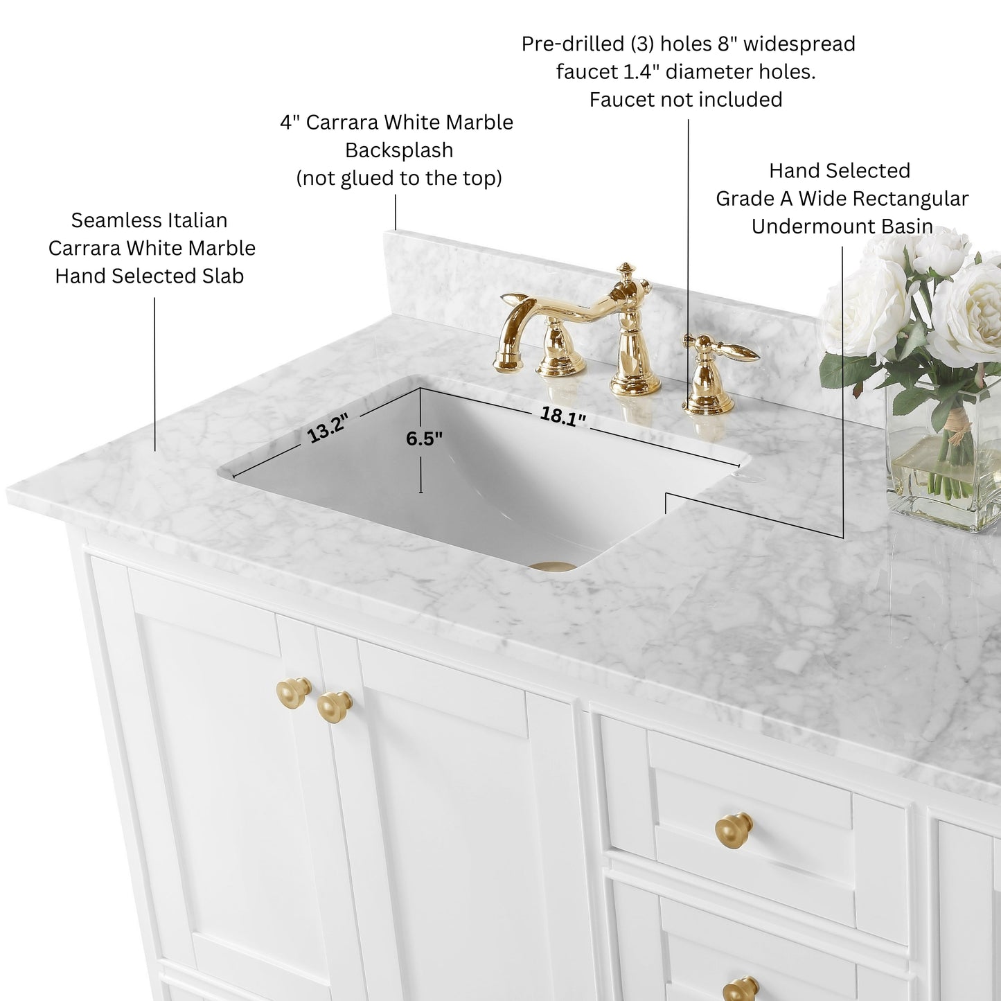 Audrey 66" Bath Vanity Set