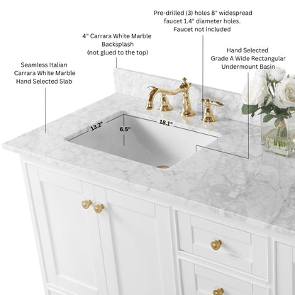 Audrey 66" Bath Vanity Set