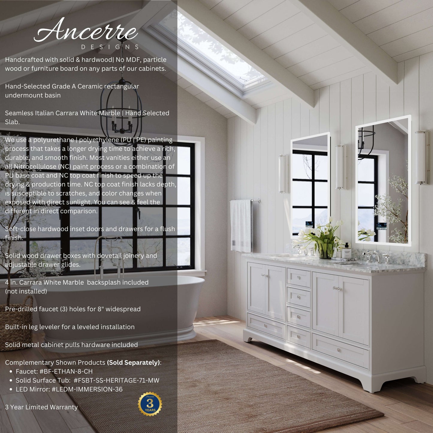 Audrey 48" Bath Vanity Set