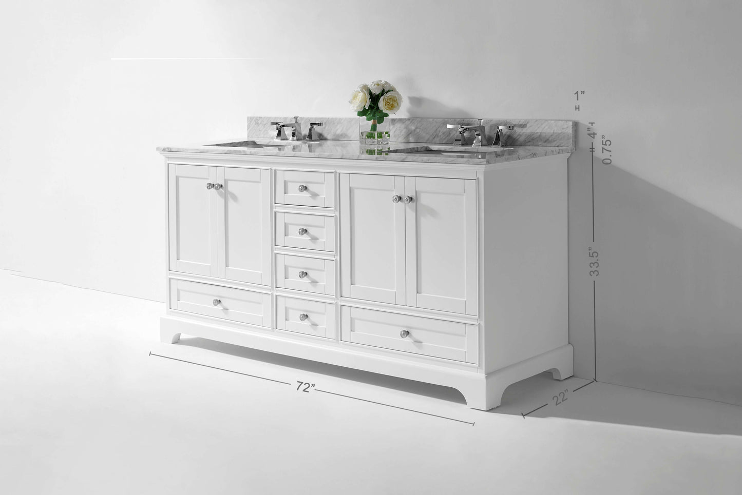 Audrey 72" Bath Vanity Set