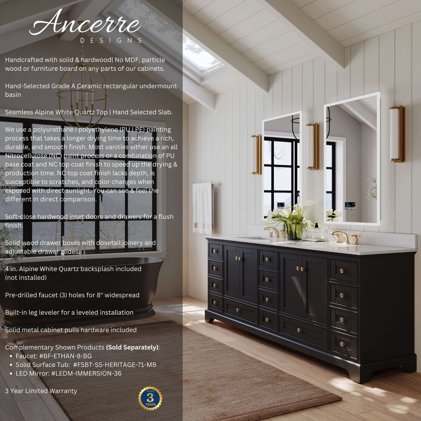 Audrey 48" Bath Vanity Set