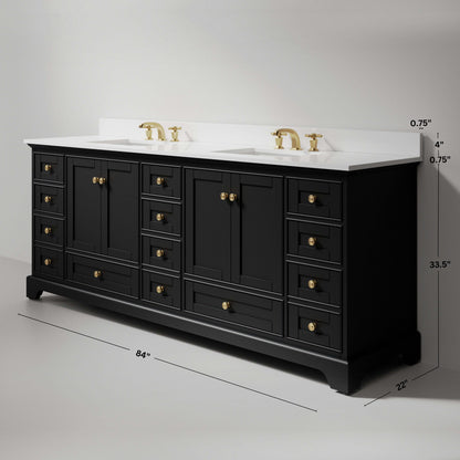 Audrey 84" Bath Vanity Set