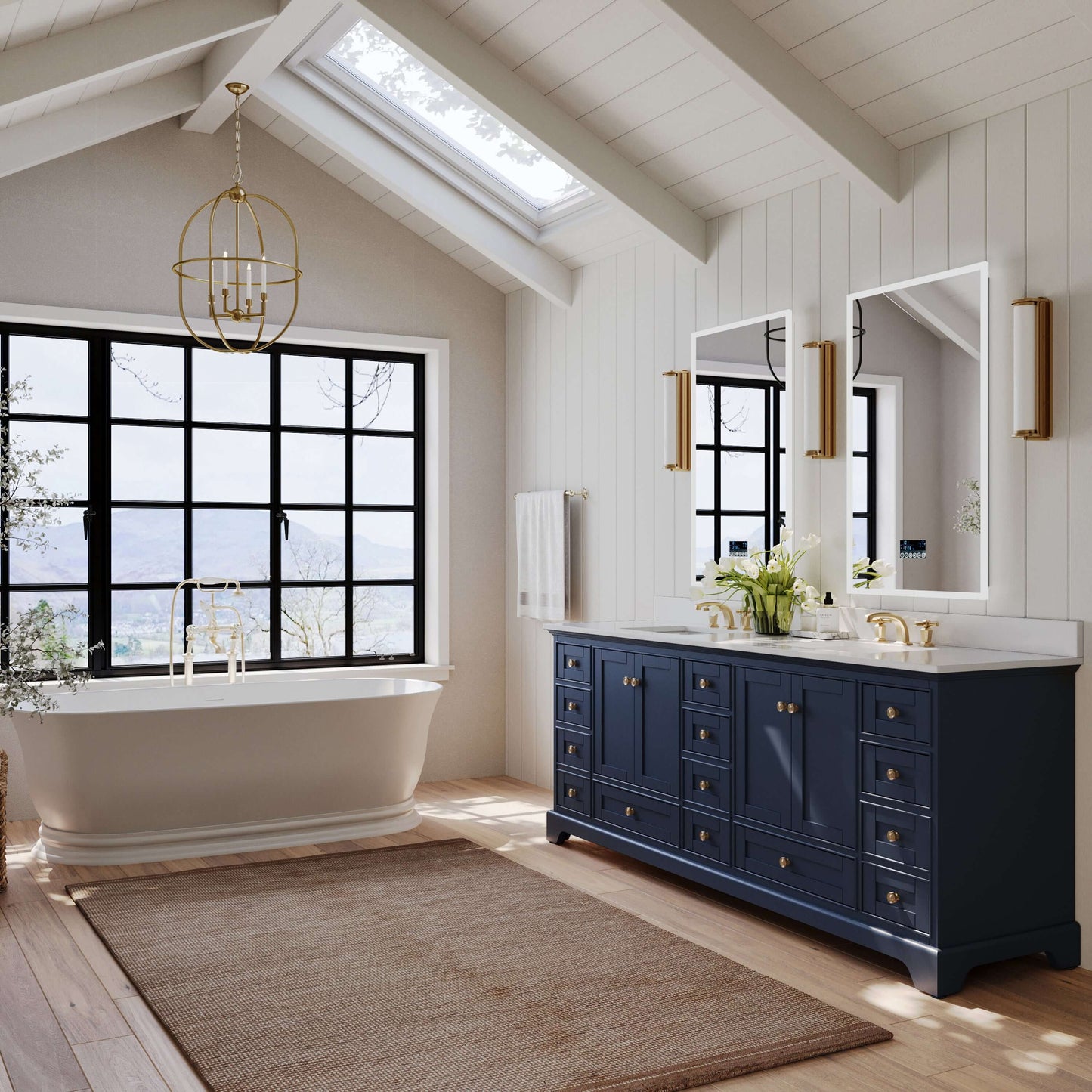 Audrey 84" Bath Vanity Set