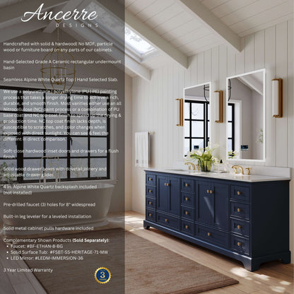 Audrey 84" Bath Vanity Set