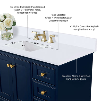 Audrey 84" Bath Vanity Set