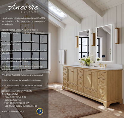 Audrey 84" Bath Vanity Set