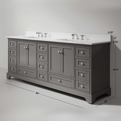 Audrey 84" Bath Vanity Set