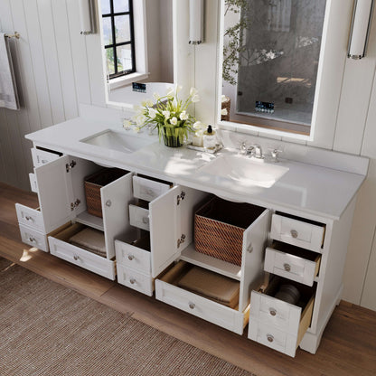 Audrey 84" Bath Vanity Set