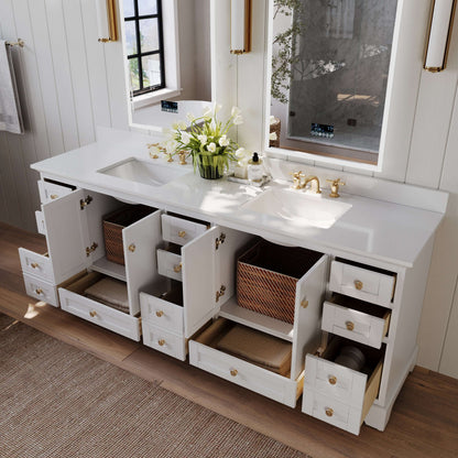 Audrey 84" Bath Vanity Set