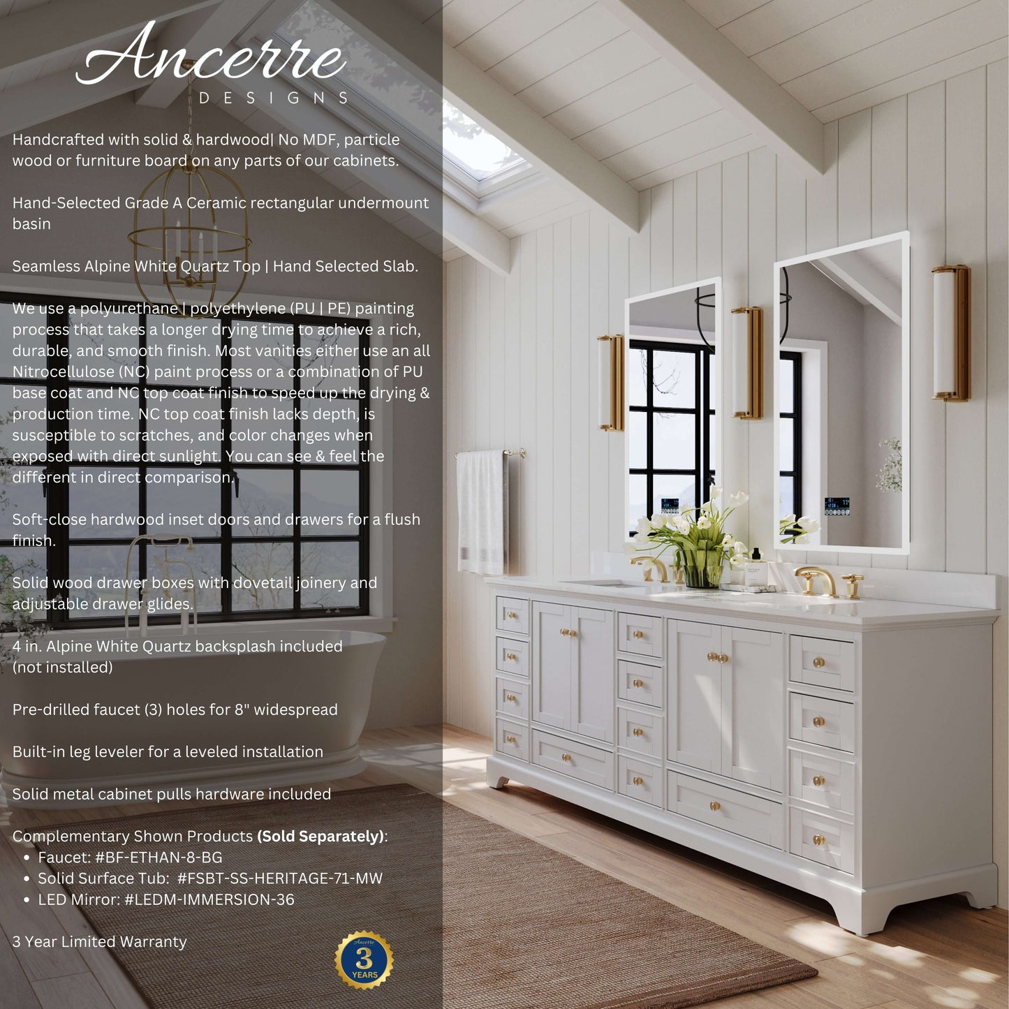Audrey 48" Bath Vanity Set