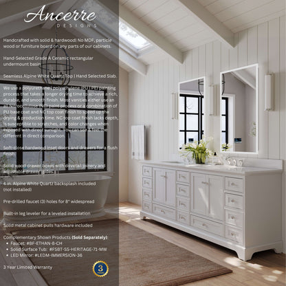 Audrey 84" Bath Vanity Set