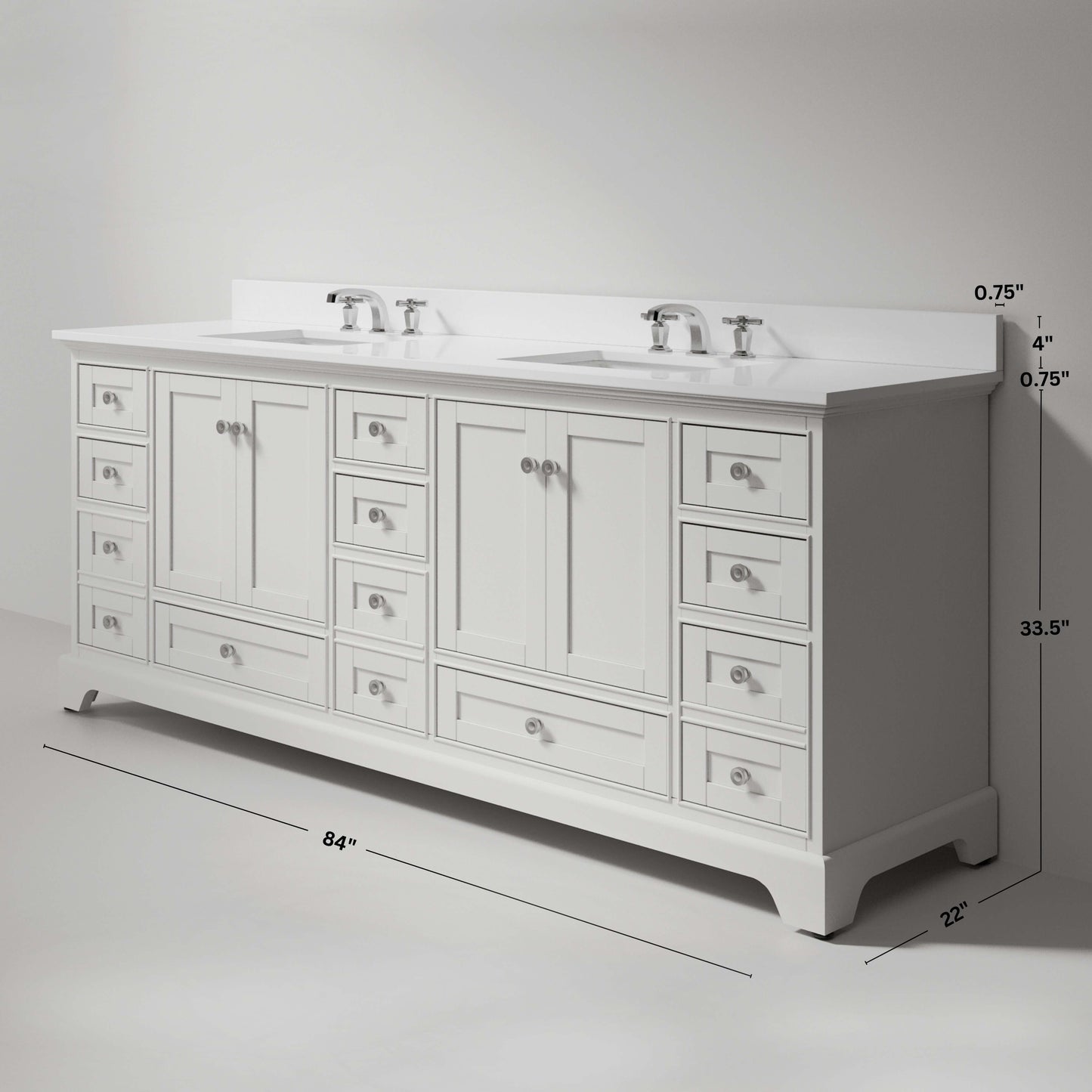 Audrey 60" Bath Vanity Set