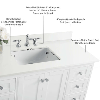Audrey 48" Bath Vanity Set