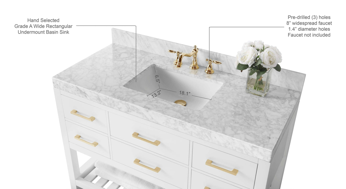 Elizabeth 48" Bath Vanity Set