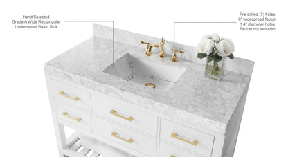 Elizabeth 48" Bath Vanity Set