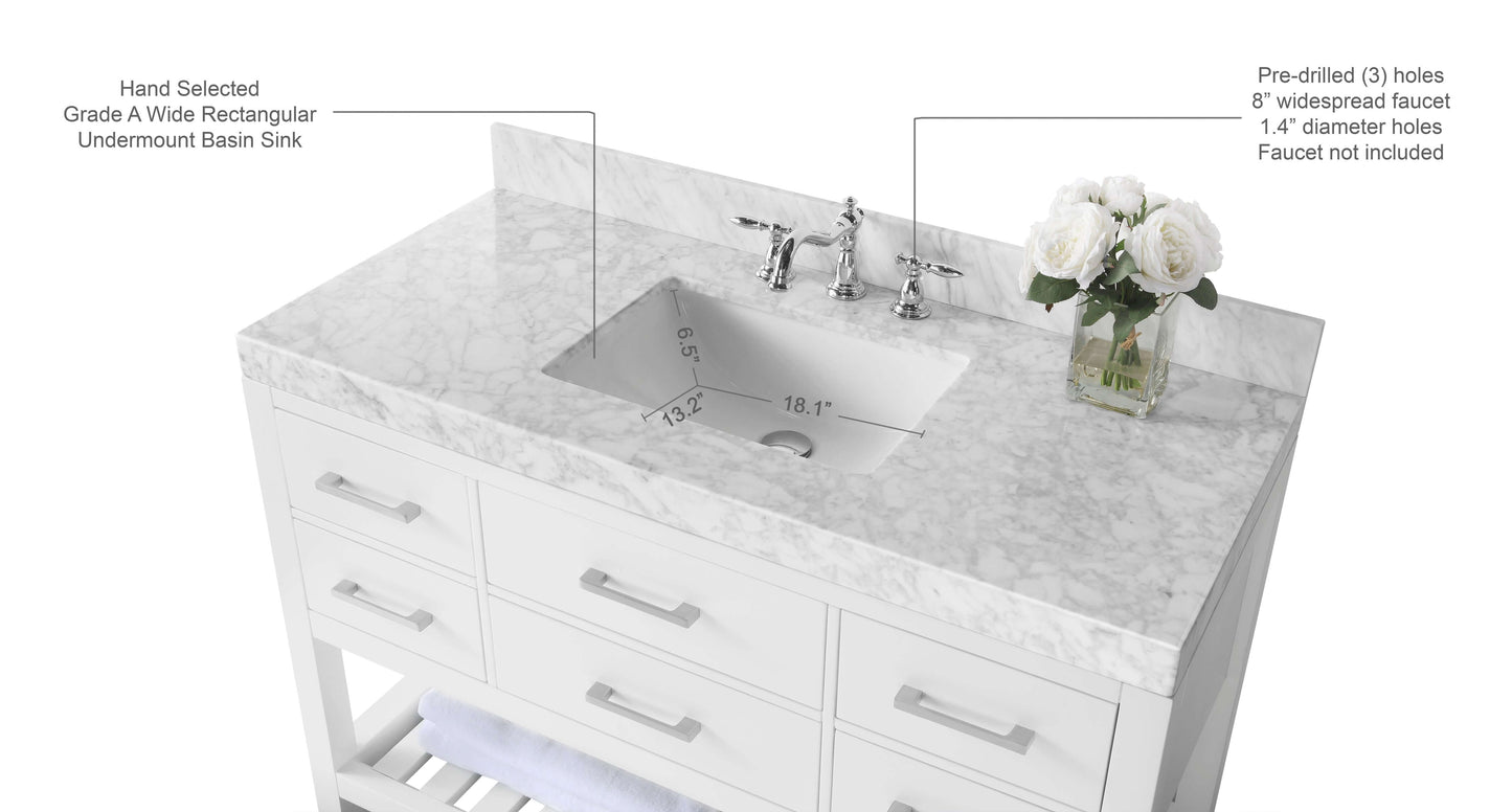 Elizabeth 48" Bath Vanity Set