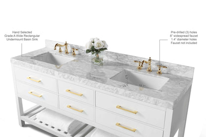 Elizabeth 72" Bath Vanity Set