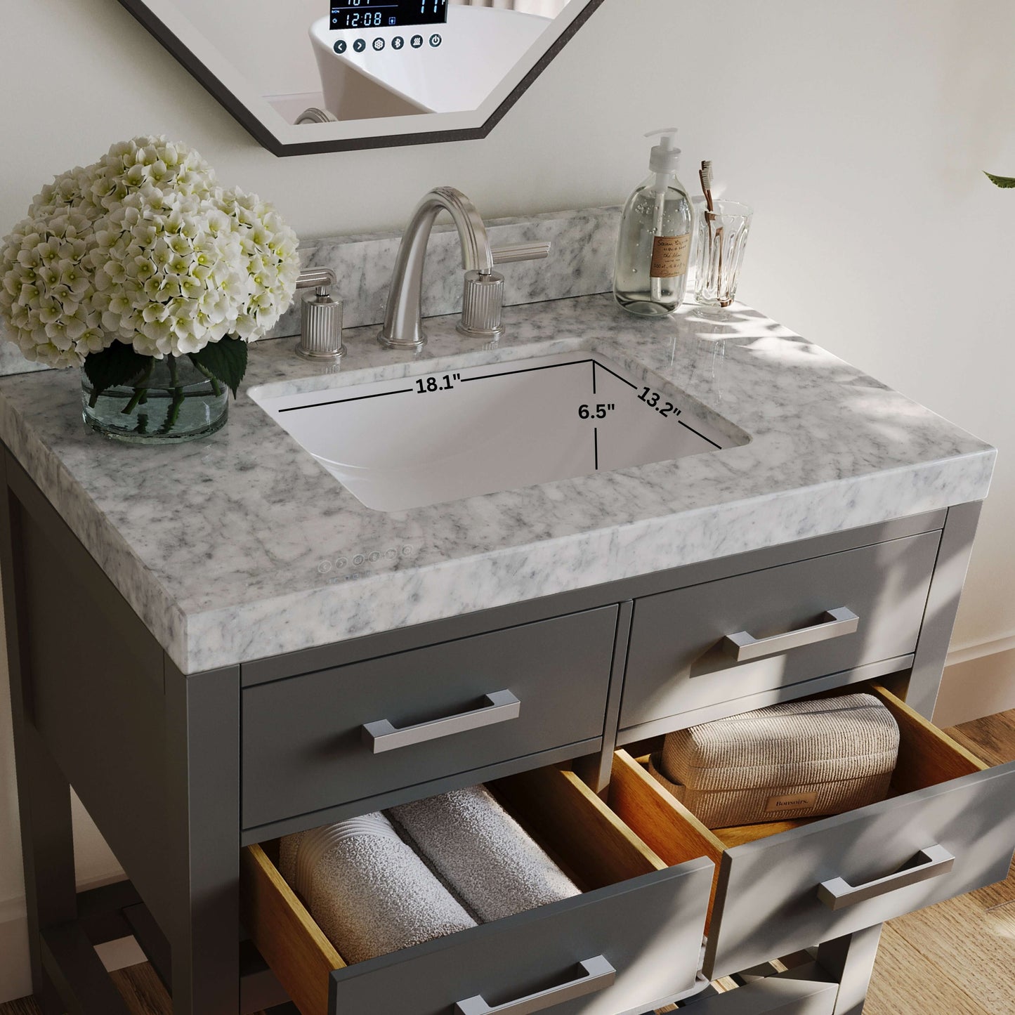 Elizabeth 36" Bath Vanity Set