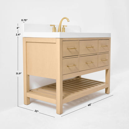 Elizabeth 48" Bath Vanity Set