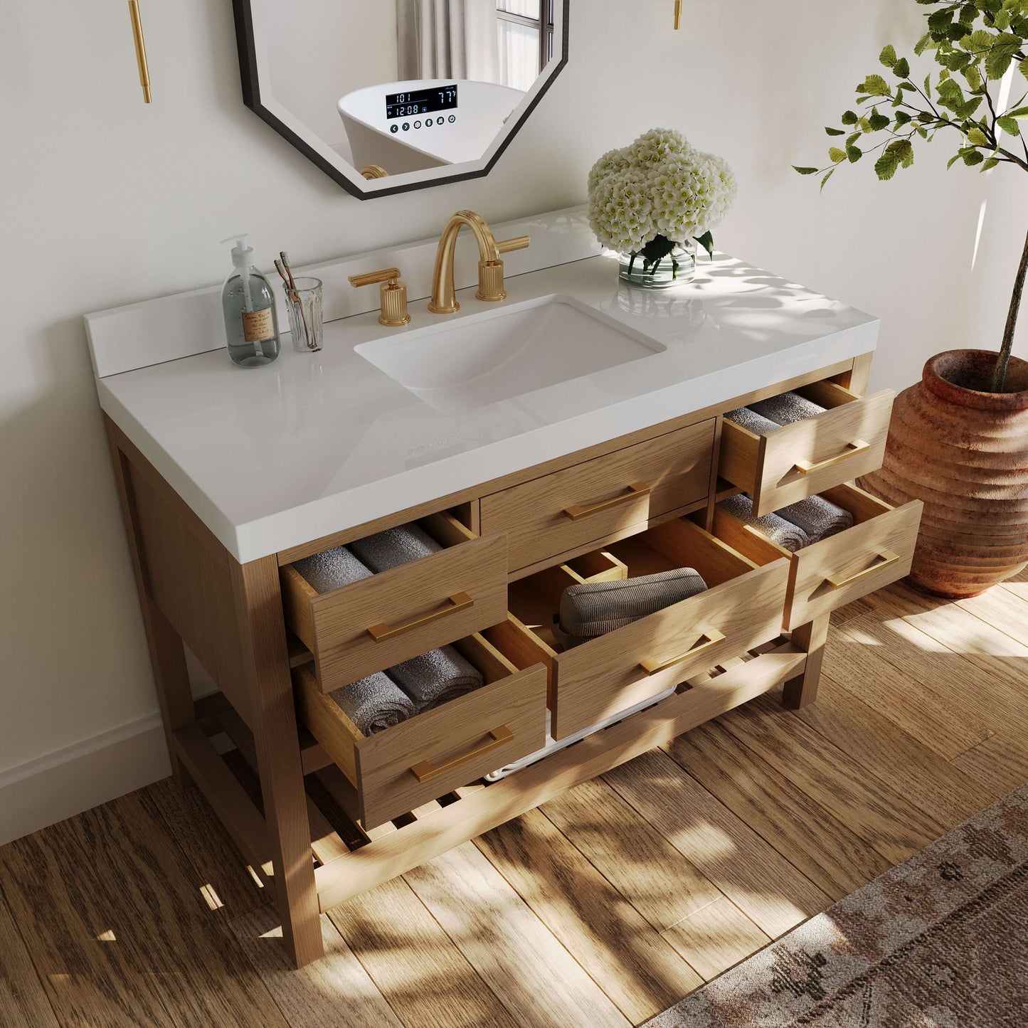 Elizabeth 48" Bath Vanity Set