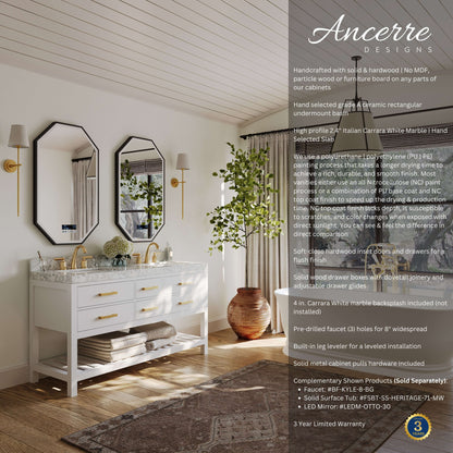 Elizabeth 60" Bath Vanity Set