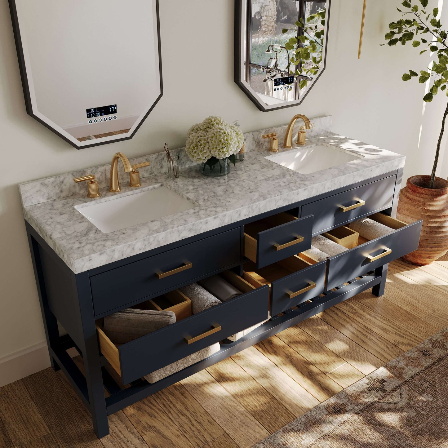 Elizabeth 72" Bath Vanity Set