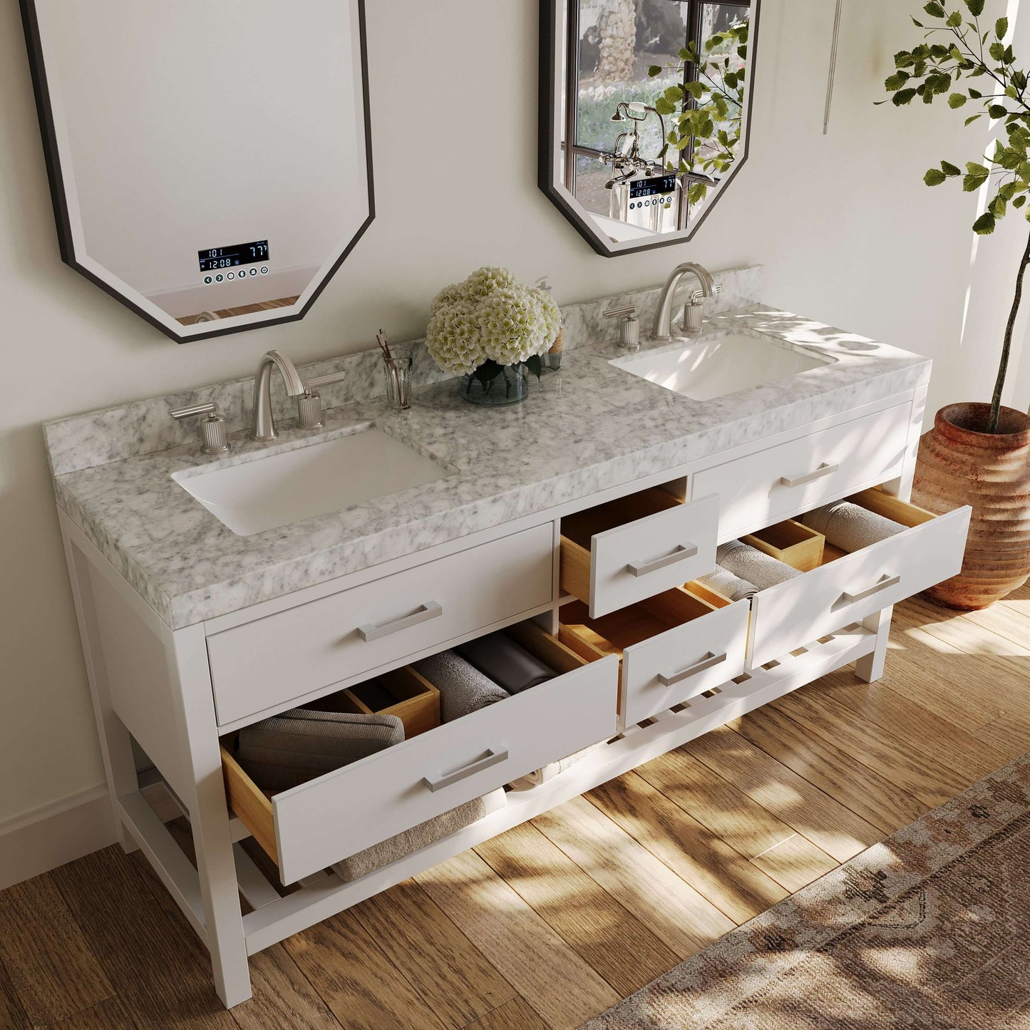 Elizabeth 72" Bath Vanity Set