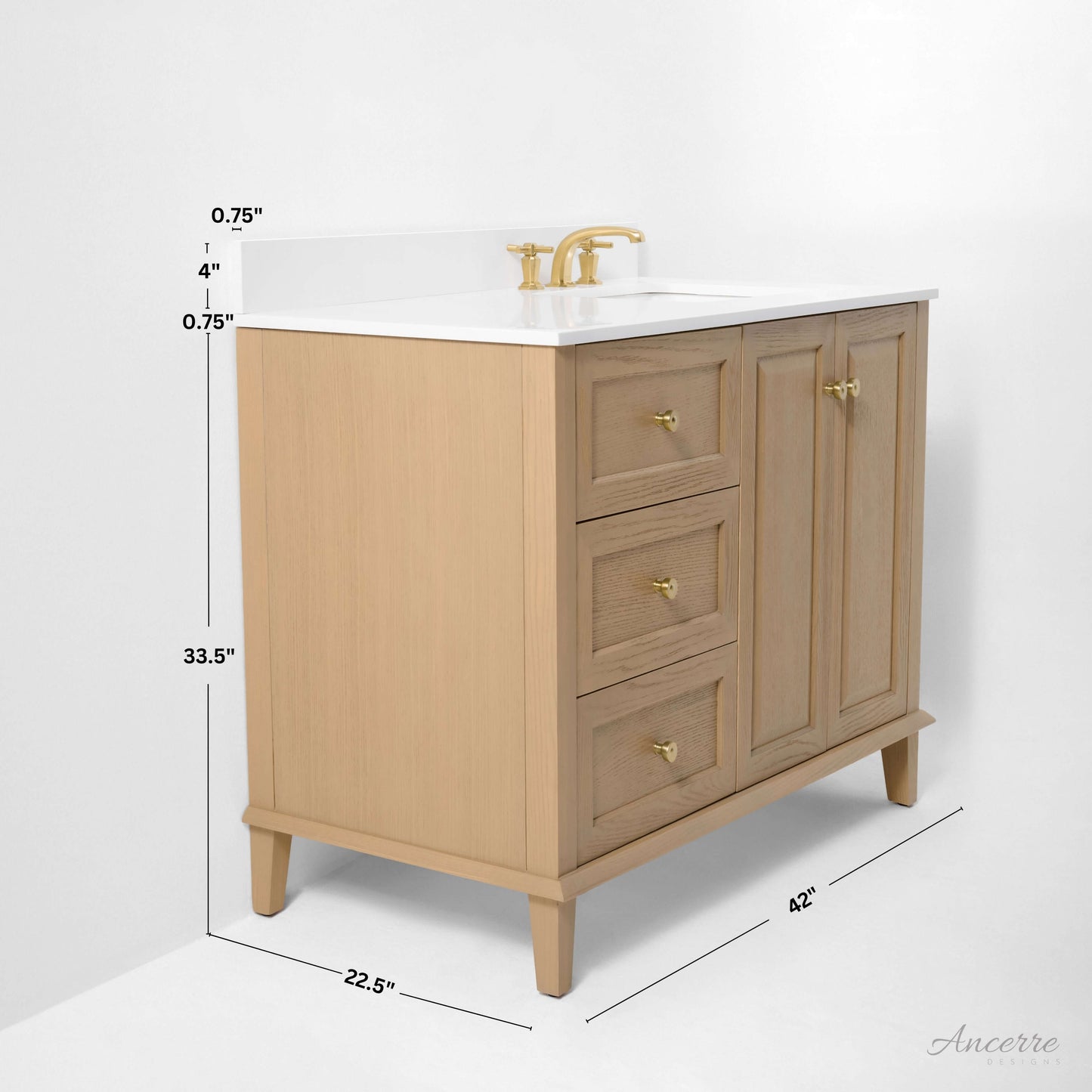 Hannah 42"  Bath Vanity Set