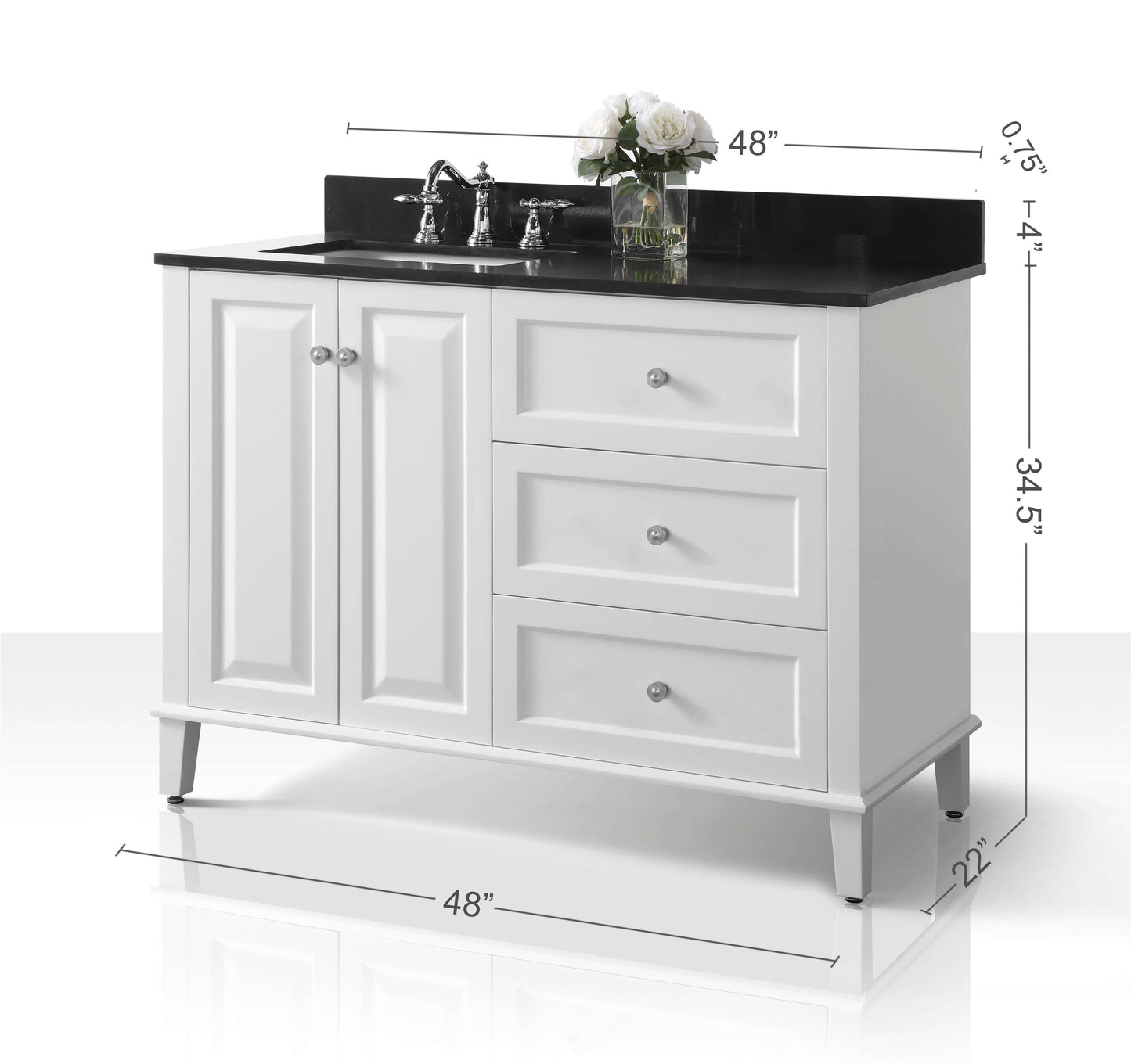 Hannah 48"  Bath Vanity Set