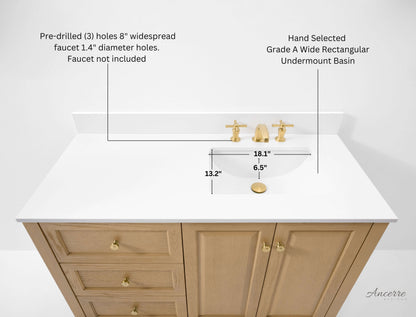 Hannah 42"  Bath Vanity Set