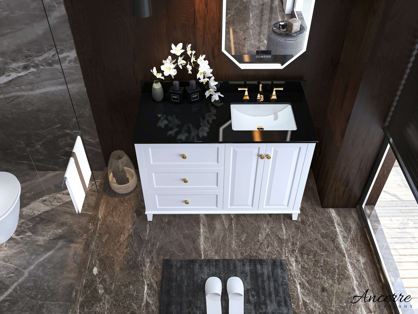 Hannah 42"  Bath Vanity Set